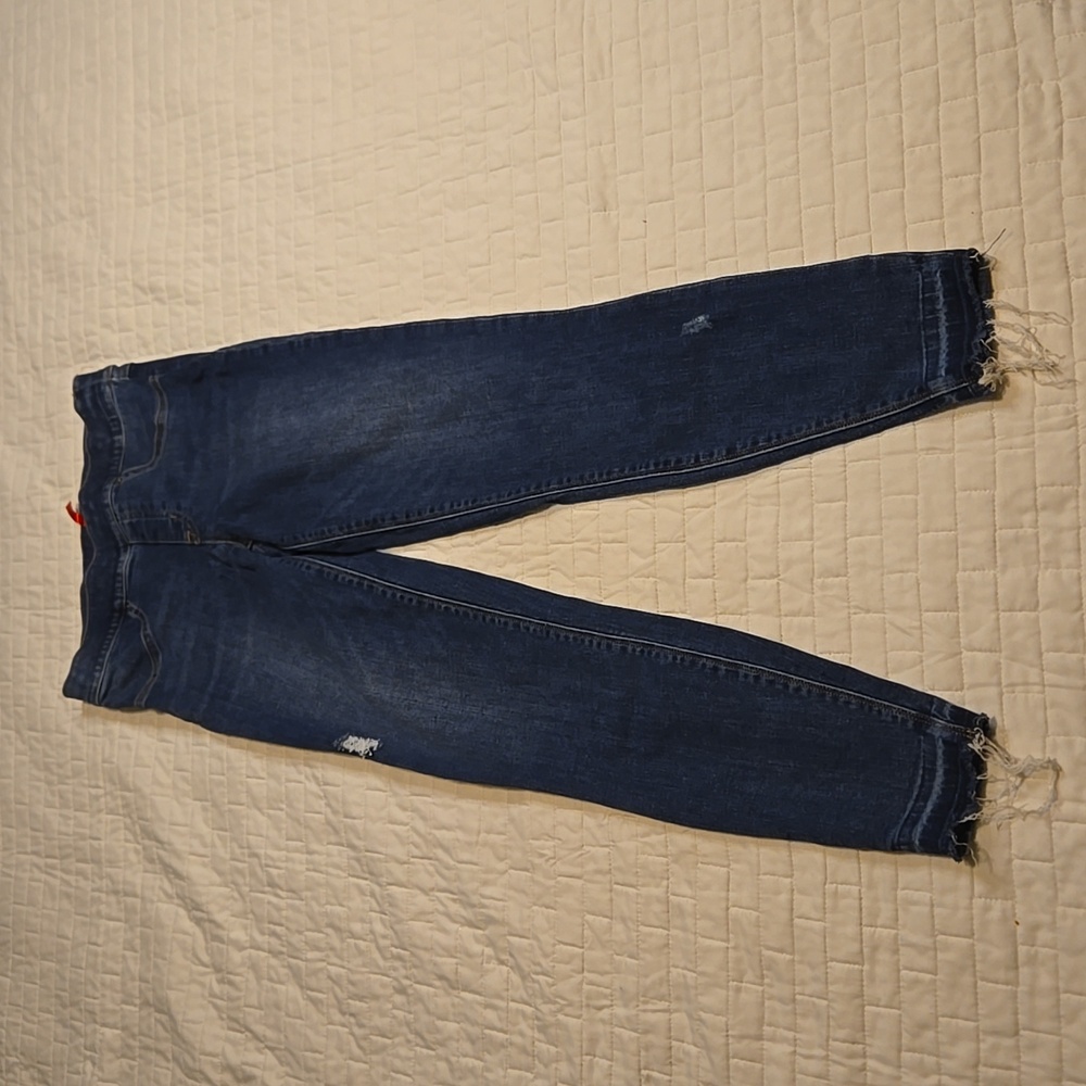 Dark Blue Women's Stretch Skinny Jeans